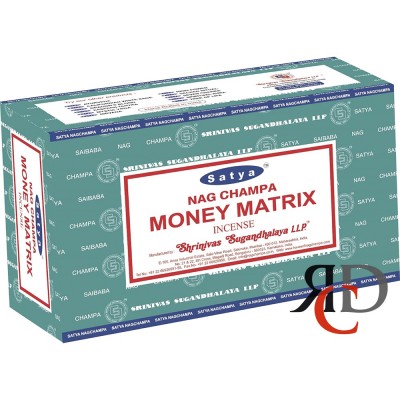 SATYA INSCENSE 12CT/ PACK - MONEY MATRIX