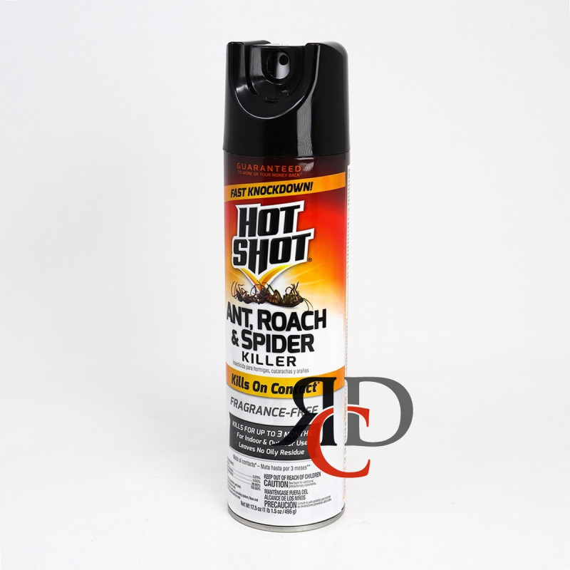 HOT SHOT ANT, ROACH & GERM KILLER SPRAY 17.5OZ UNSCENTED 1CT