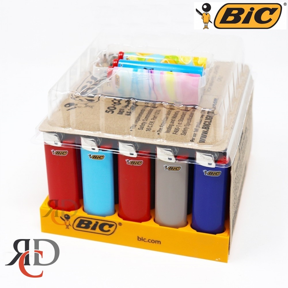 LIGHTERS & BUTANE : BIC LIGHTER REGULAR PLUS 3 53CT/PACK