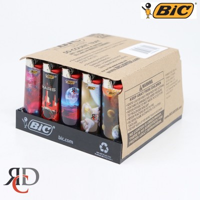 BIC LIGHTER OUT OF THE WORLD - BIC68 50CT/ DISPLAY