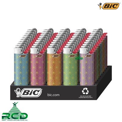 BIC LIGHTER METALLIC - BIC80 50CT/ DISPLAY
