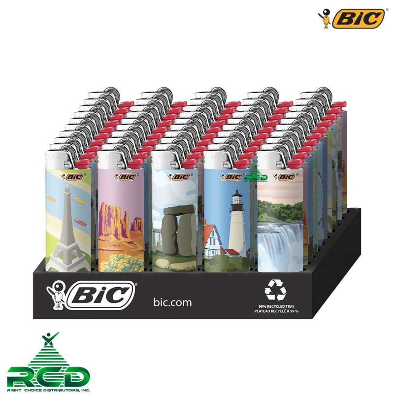 BIC LIGHTER TRAVEL - BIC82 50CT/ DISPLAY