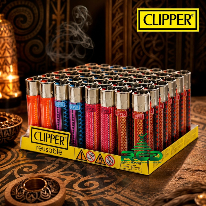 CLIPPER LIGHTER CRAZY SUMMER 48CT/ DISPLAY