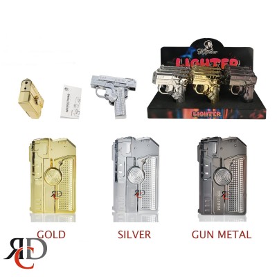 HIPSTER GUN SHAPED TORCH 9CT/ DISPLAY