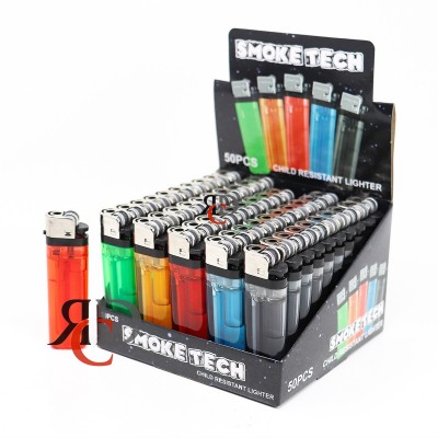 SMOKE TECH LIGHTERS 50CT/ DISPLAY