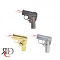 HIPSTER GUN SHAPED TORCH 9CT/ DISPLAY
