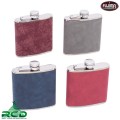 FUJIMA 6oz VEGAN PU LEATHER HIP LIQOUR FLASK 8CT/ DISPLAY