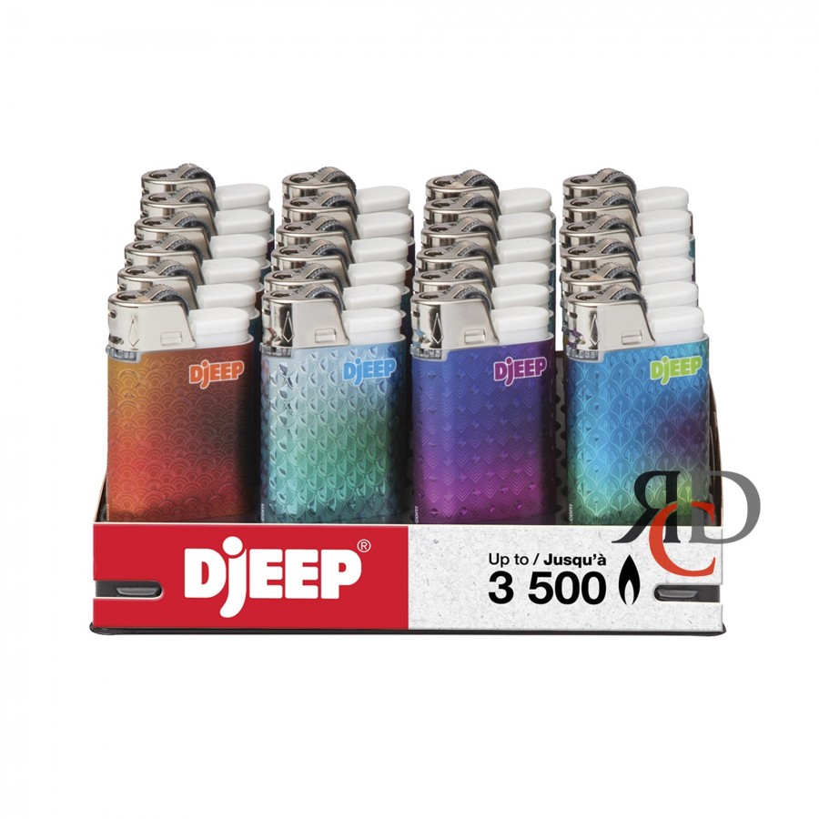 DJEEP LIGHTERS LIMITED EDITION DJEEP14 24CT/ DISPLAY RIGHT