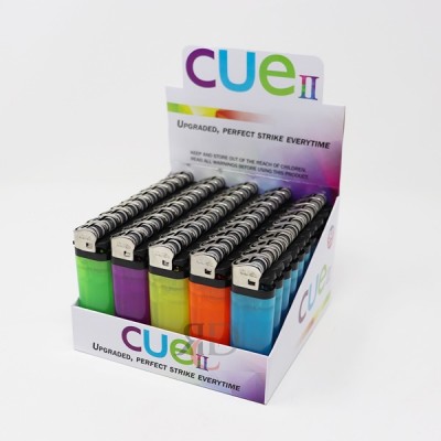 CUE II DISPOSABLE LIGHTERS 1/50 CT