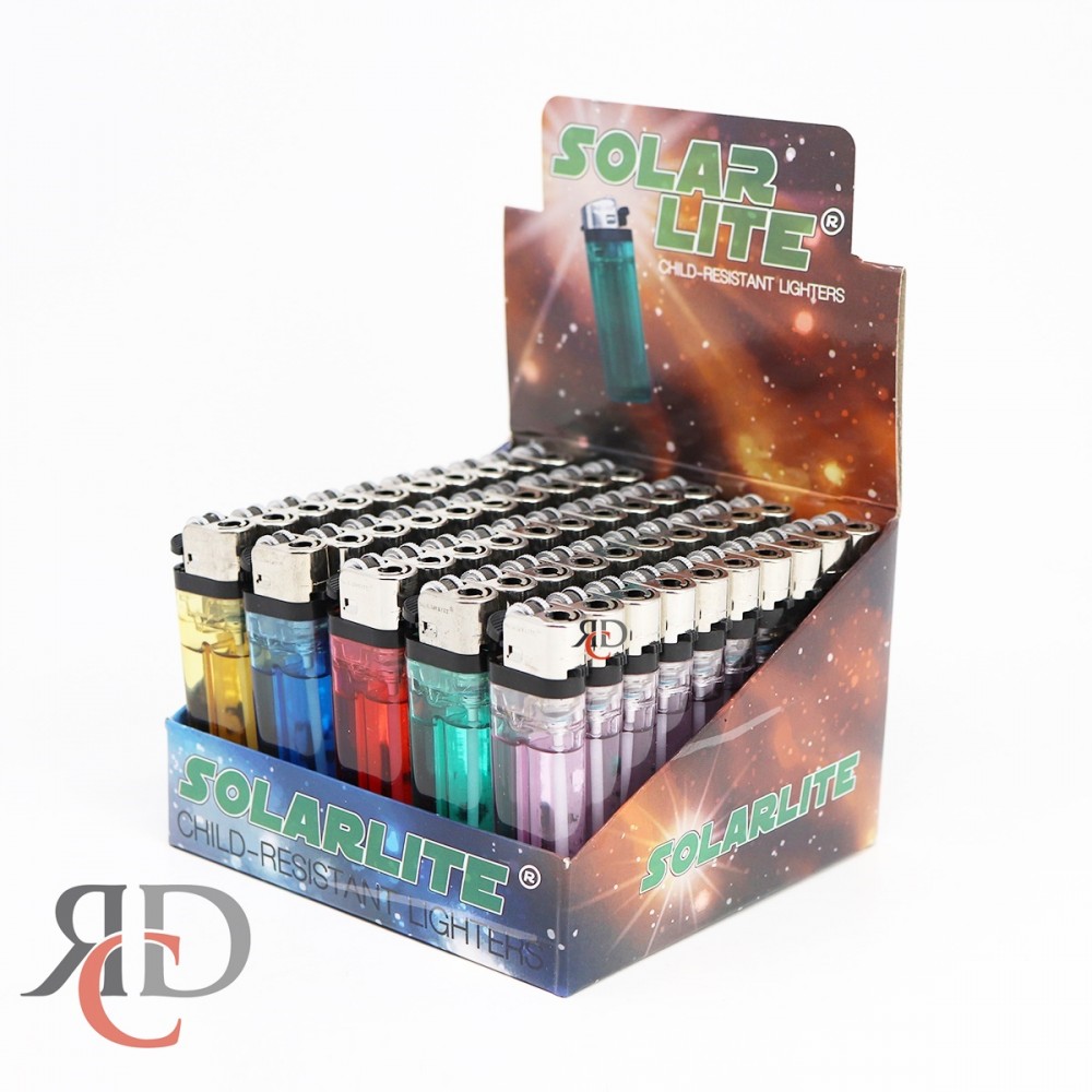 SOLAR LITE LIGHTERS 50CT/ DISPLAY