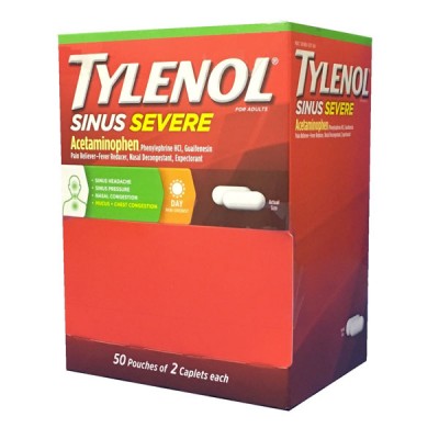 TYLENOL SINUS SEVERE LOOSE 25CT/PACK