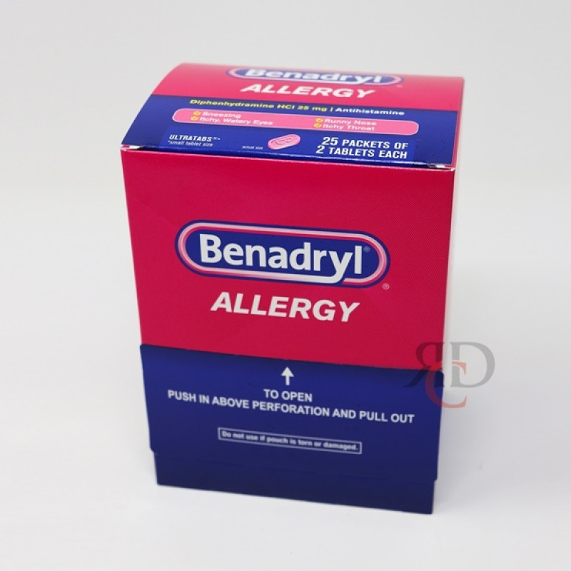 BENADRYL LOOSE 25CT/ DISPLAY