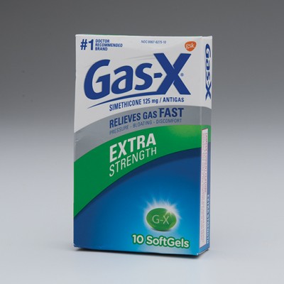 GAS-X EXTRA STRENGTH SOFT GELS 10CT/PACK