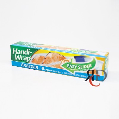 Handi-Wrap Quart Size Zipper Freezer Bags, 16 Count