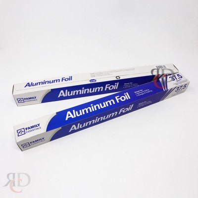 FAMILY ESSENTIALS ALUMINUM FOIL 1CT