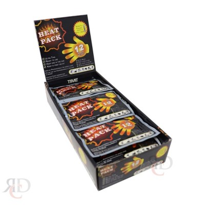 HAND WARMERS 12HR. HEAT PACK 24CT/PACK