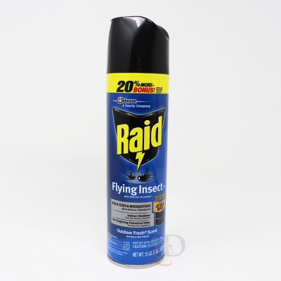 RAID FLYING INSECT 18OZ OUTDOOR - BLUE 1CT