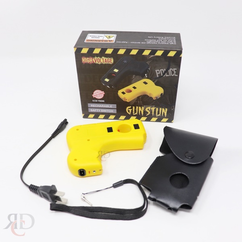 SELF DEFENCE STUNT GUN YELLOW/ BLACK 1CT