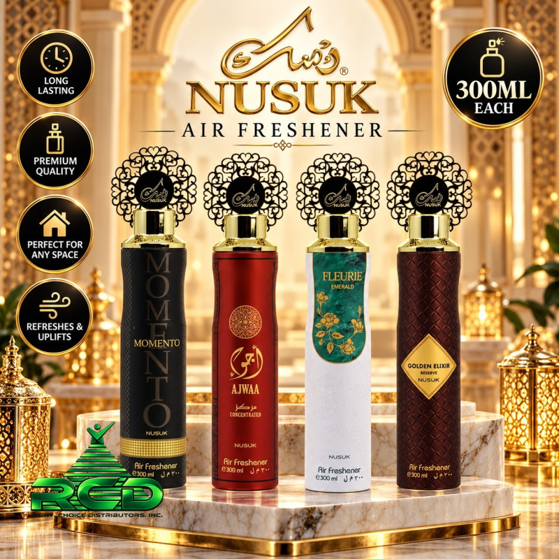 NUSUK 300ml AIR FRESHNER - 1CT