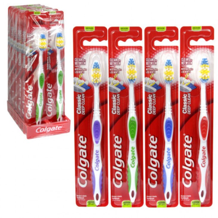 colgate toothbrush classic deep clean