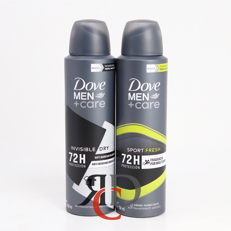 DOVE 150ML MENS CARE SPRAY 72HR - 1CT