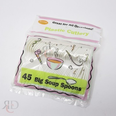 AXXION PLASTIC BIG SOUP SPOON 45'S