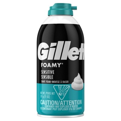 GILLETTE FOAM SENSITIVE 11OZ