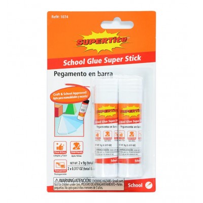 SUPER-TITE GLUE STICKS 2CT/ PACK