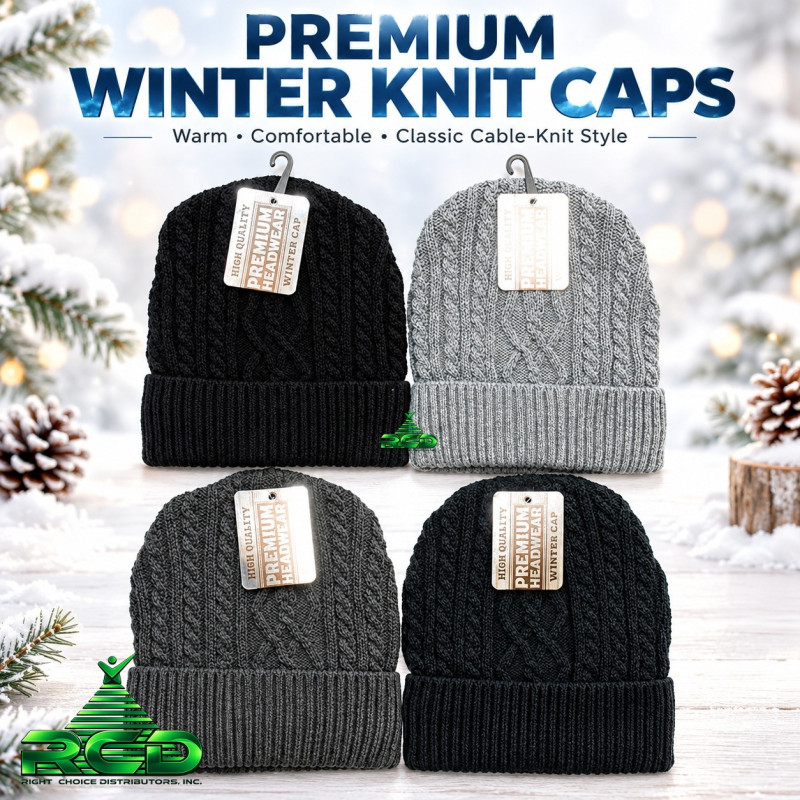 WINTER HAT TWIST WHB07