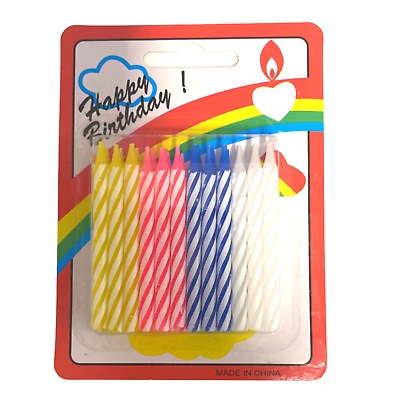 BIRTHDAY CANDLES 1CT