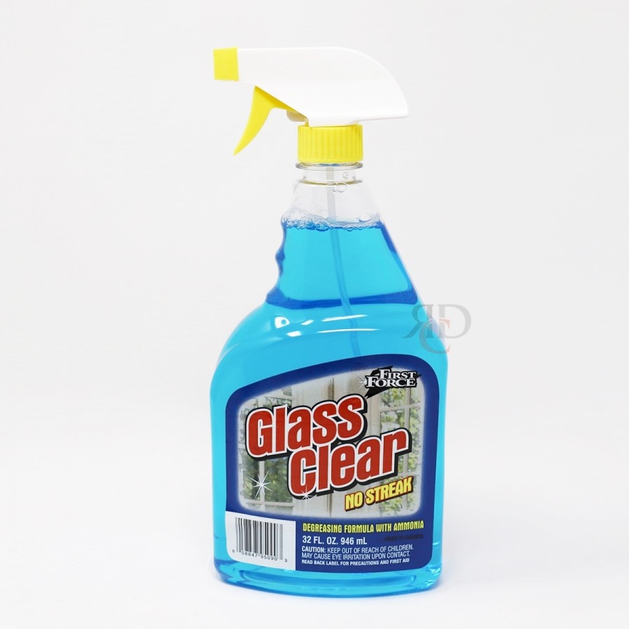 First Force Glass Cleaner, 32 Oz 