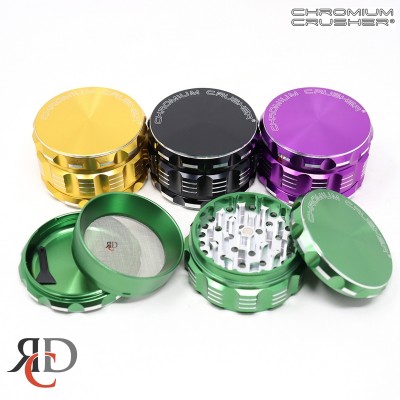 CHROMIUM CRUSHER GRINDER 4PART 65MM - GRC1325 1CT