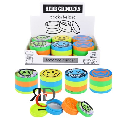 GRINDER 4-PART 48MM ACRYLIC GRD219 1CT