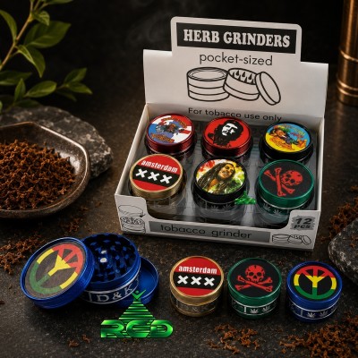 GRINDER 3-PART 30MM REGGAE ART GRD4028 1CT