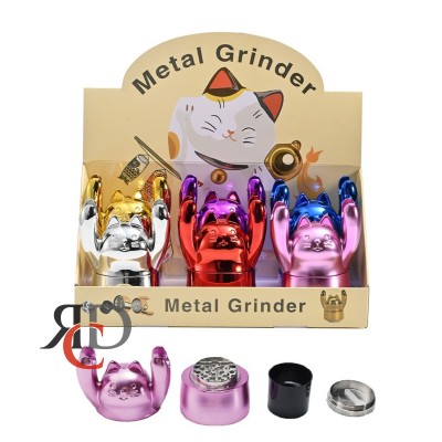 GRINDER LUCKY CAT W/ 2 HOLES TO HOLD CONES GRD4615 1CT