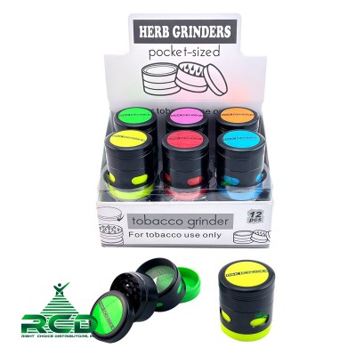 GRINDER 4-PART 60MM MODERN NEON WINDOWED GRD5543
