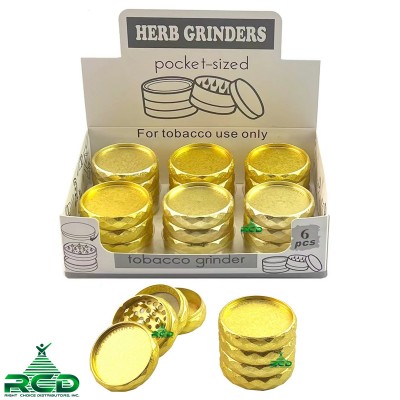 GRINDER 4 PART 45MM GOLD GRD6535 1CT