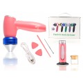 ELECTRIC GRINDER WITH CONE FILLER COMPATIBLE W/ ALL 3 SIZES OF CONES. COMES WITH STASH JAR, POKER AND SCOOPER GRD2501 1CT
