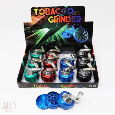 GRINDER 3 PART WITH HANDLE 1CT