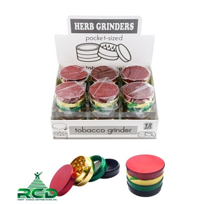 GRINDER 4-PART 50MM RASTA GRD6536 1CT