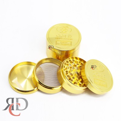 GRINDER 4-PART 60MM GOLD GRD6028 1CT