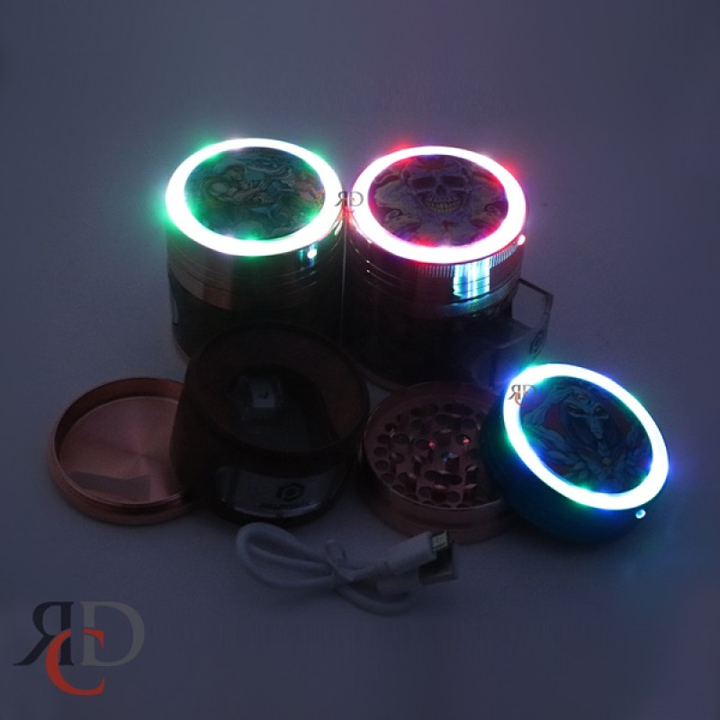 GRINDER 4 PART 63 MM WITH LED ON TOP W/ CHARGER GRD1311 1CT