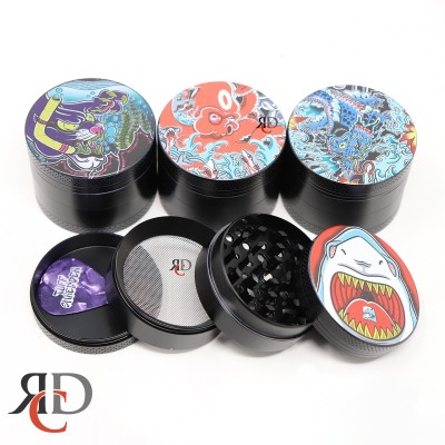 GRINDER 4PART 50MM ZINC ALLOY GRD5035 1CT