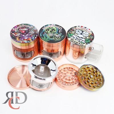 GRINDER 6 PART 63MM WITH SKULL GRD9064 1CT