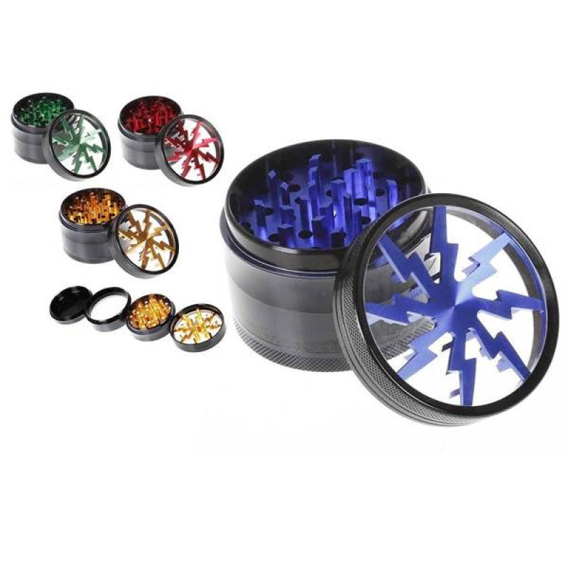 GRINDER CHROMIUM CRUSHER 4 PART VOLT 2.0" GRC1104-50MM