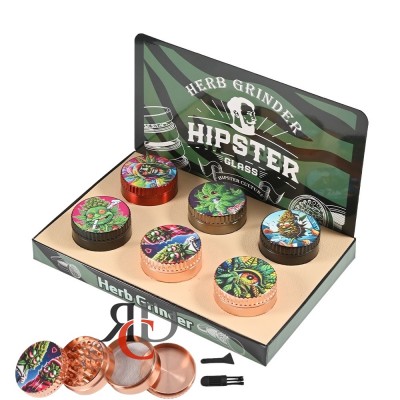 GRINDER HIPSTER 4-PART 40MM GRD4634 1CT GRINDER HIPSTER 4-PART 40MM GRD4634 1CT