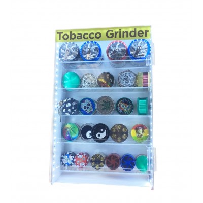 TOBACCO GRINDER DISPLAY 25CT/ DISPLAY