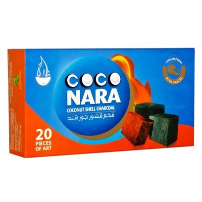 COCO NARA CHARCOAL SMALL 20CT/PACK