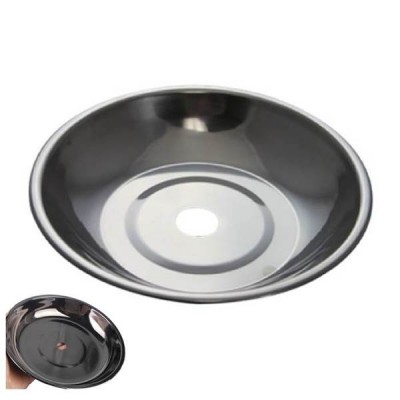 HOOKAH BLACK METAL PLATE 1CT