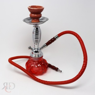 HOOKAH WITH CLASSIC COIL DESIGN HK1014 1CT